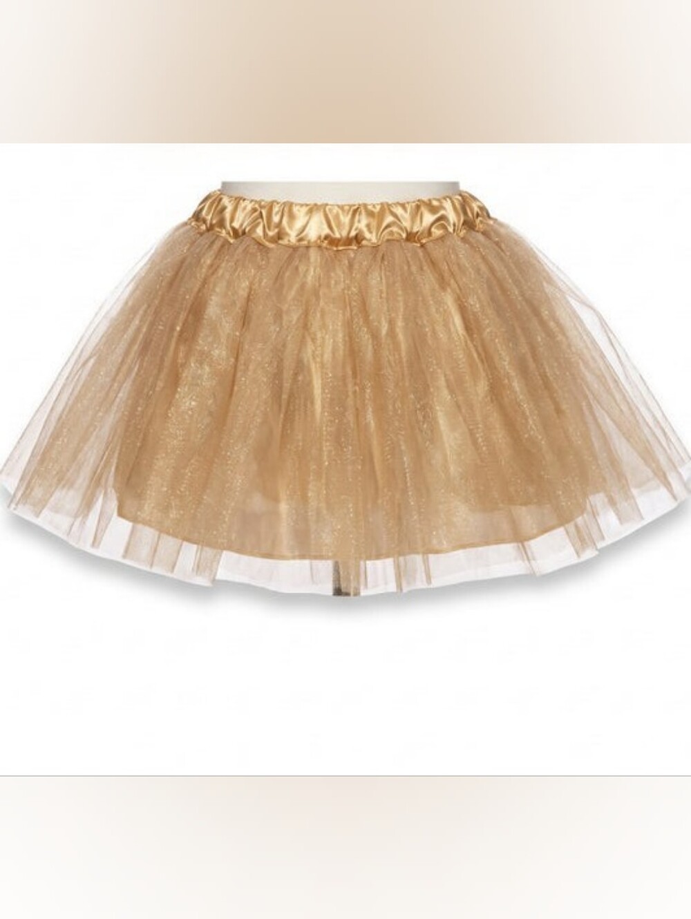 Sparkle Gold Tutu Skirt